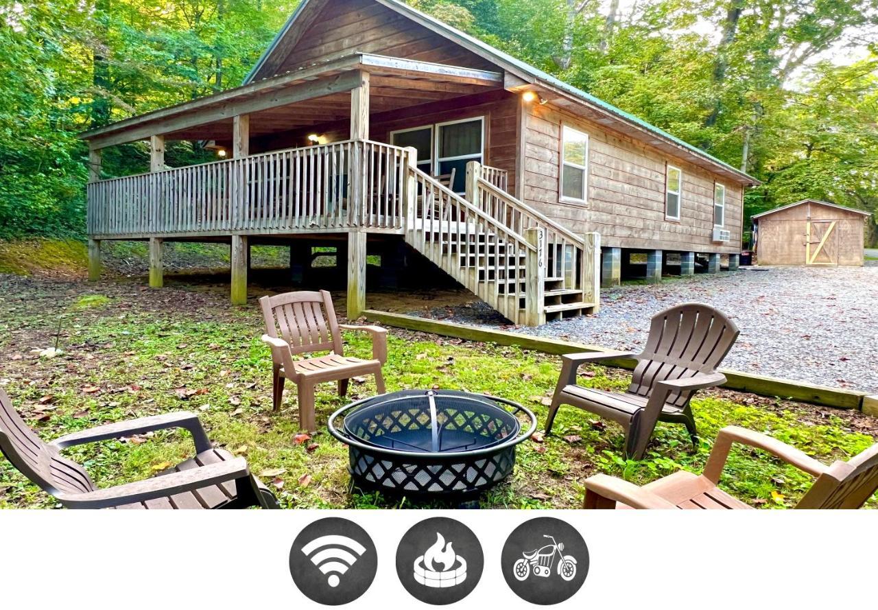 Вилла Tranquil Valley Retreat Cabin Севьервилл Экстерьер фото